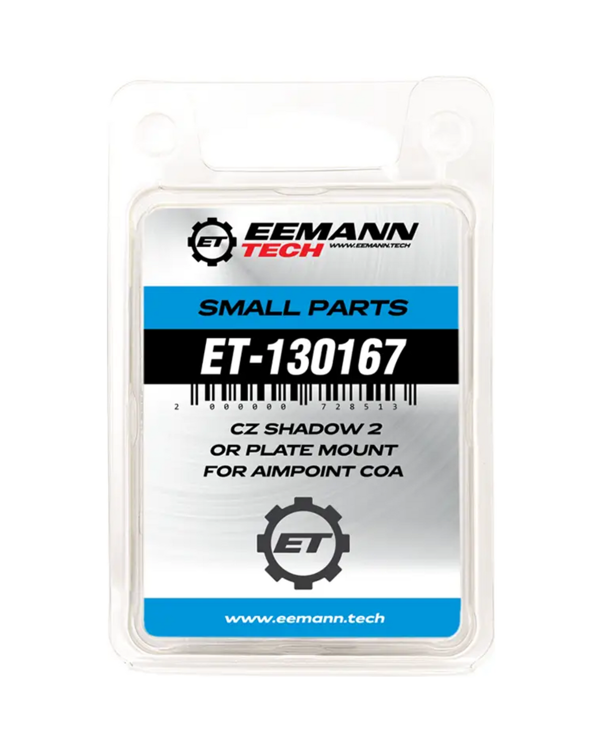Eemann Tech CZ Shadow 2 OR Adapterplatte für Aimpoint COA - Verpackung ET-130167