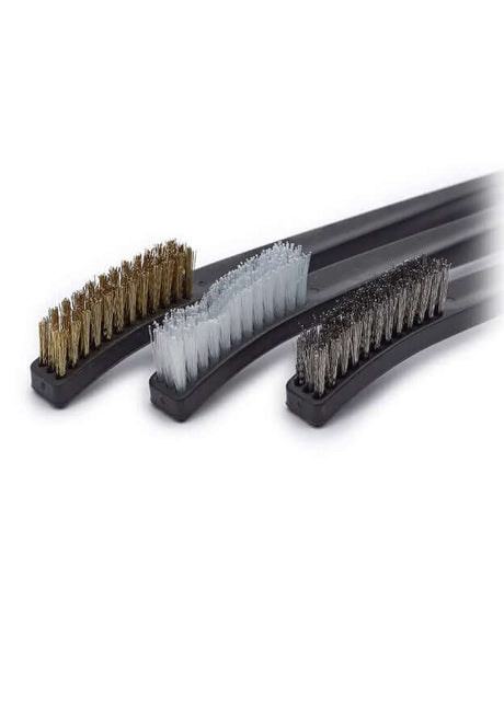 Eemann Tech Reinigungsbürsten-Set Double End, Detailansicht der großen Bürstenköpfe