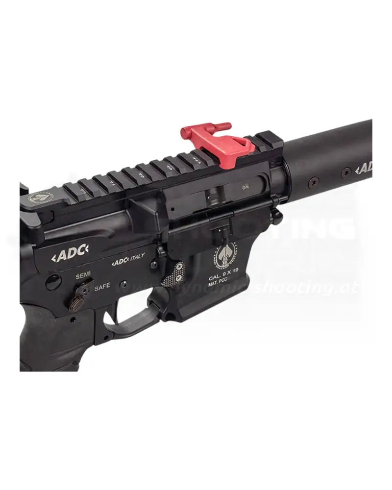 Safety Flag von Eemann Tech auf einem AR15 Gewehr