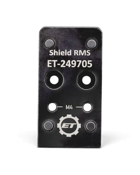 Red Dot Adapterplatte für die Walther PDP von Eemann Tech passend für das Rotpunktvisier Shield RMS