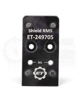 Red Dot Adapterplatte für die Walther PDP von Eemann Tech passend für das Rotpunktvisier Shield RMS