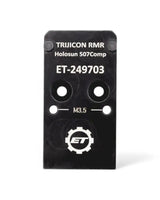 Red Dot Adapterplatte für die Walther PDP von Eemann Tech passend für das Trijicon RMR und Holosun 507 Competition