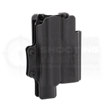 Pistolen IPSC Holster "Civilian SF" von GHOST passend für Pistolen wie Glock, SIG P320 oder Beretta 92 mit montiertem Lichtmodul wie eine Streamlight TLR 1 oder Surefire X200 X300