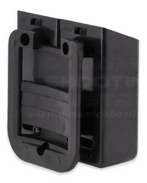 Doppel Magazintasche von GHOST Holster Rückansicht der Gürtelmontage