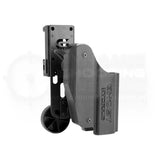 Ghost Clip D Clip montiert auf Hydra IPSC Holster
