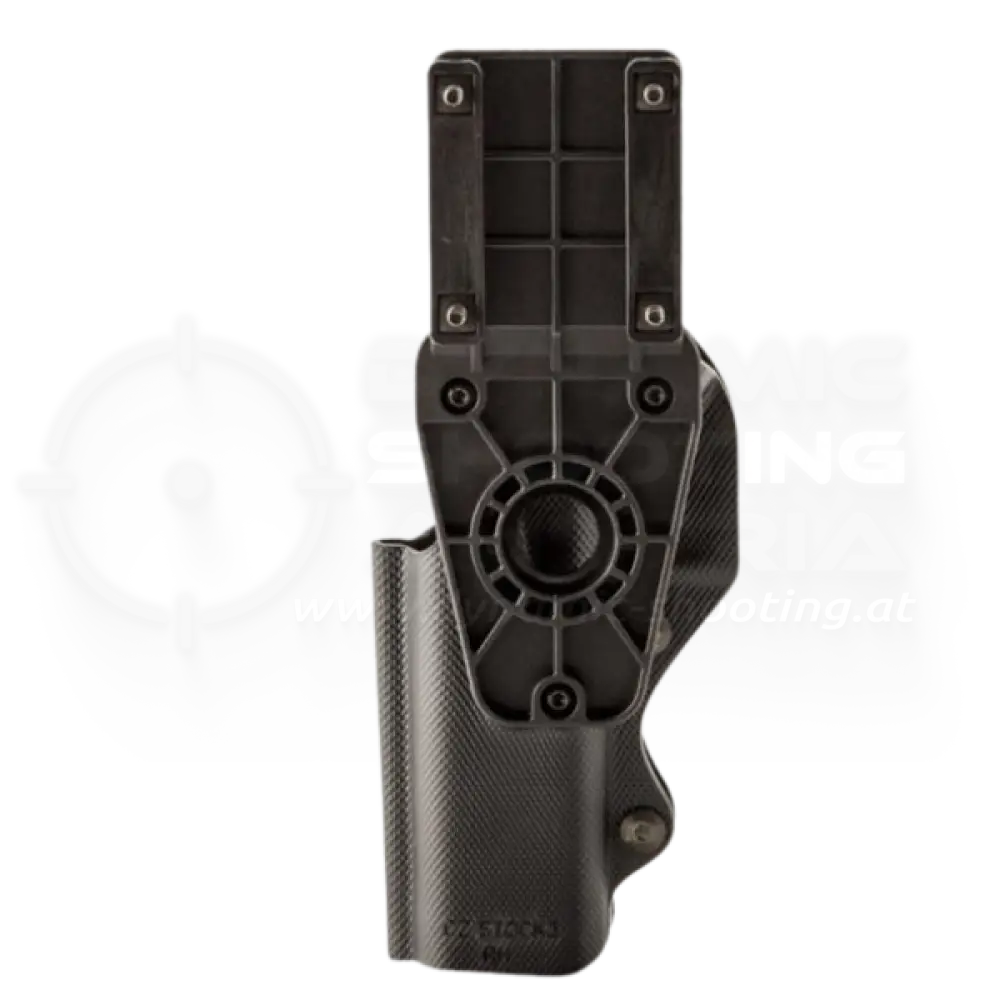 Ghost Hybrid IPSC Holster Ansicht von hinten mit Montage