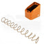 Glock +6 Magazinboden von Toni System in Orange