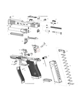Glock Gen 6 Explosionszeichnung – Steuerblock Position 23