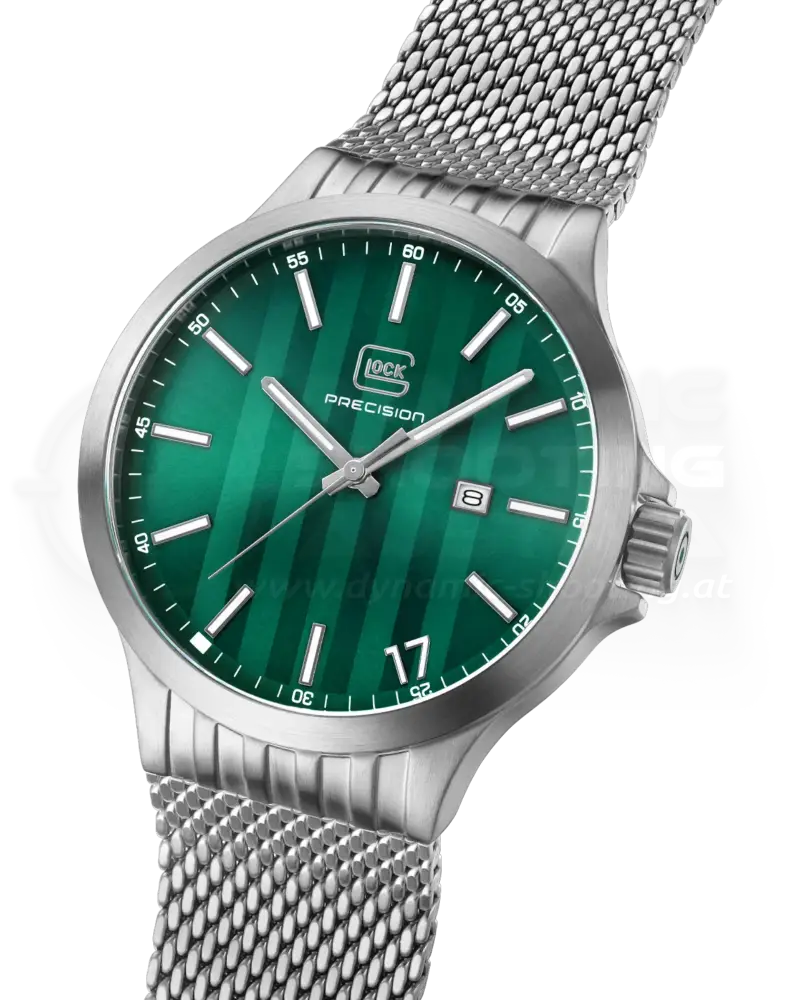 GLOCK sat GW-12-3-24, SREBRN (44mm)