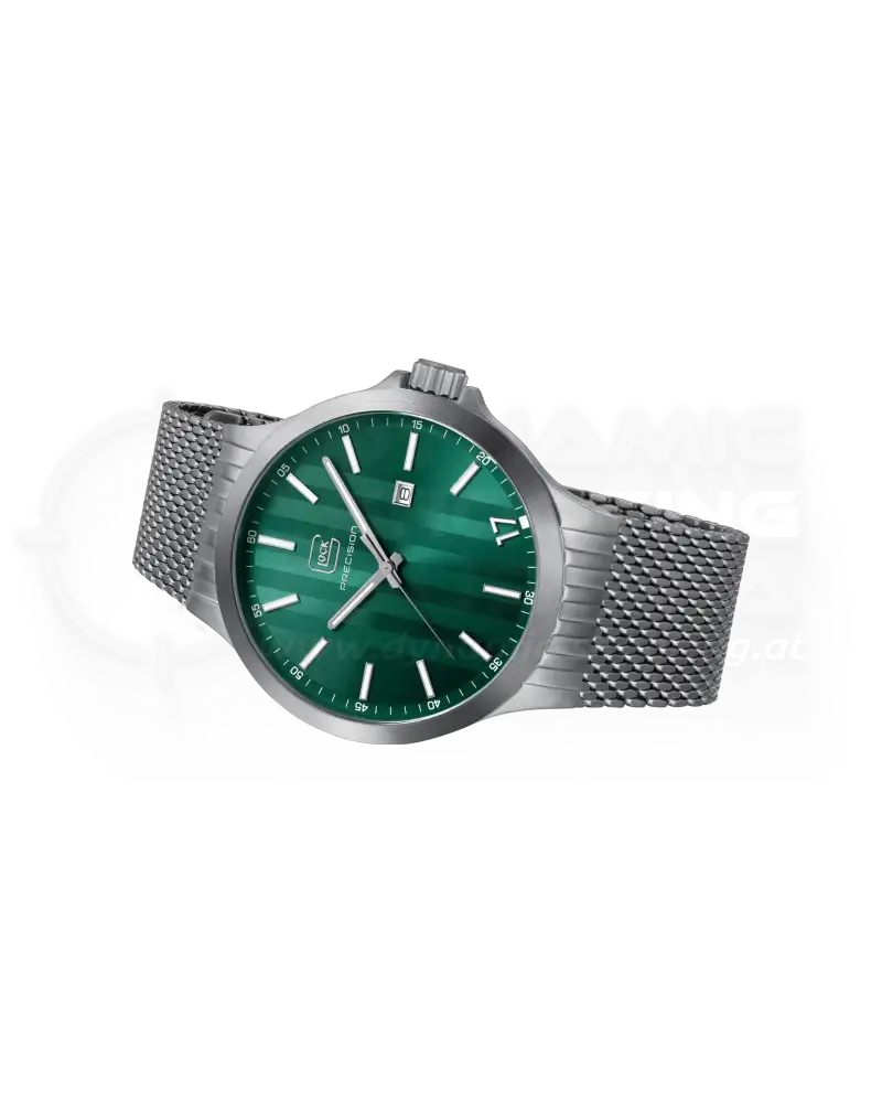 GLOCK sat GW-12-3-24, SREBRN (44mm)