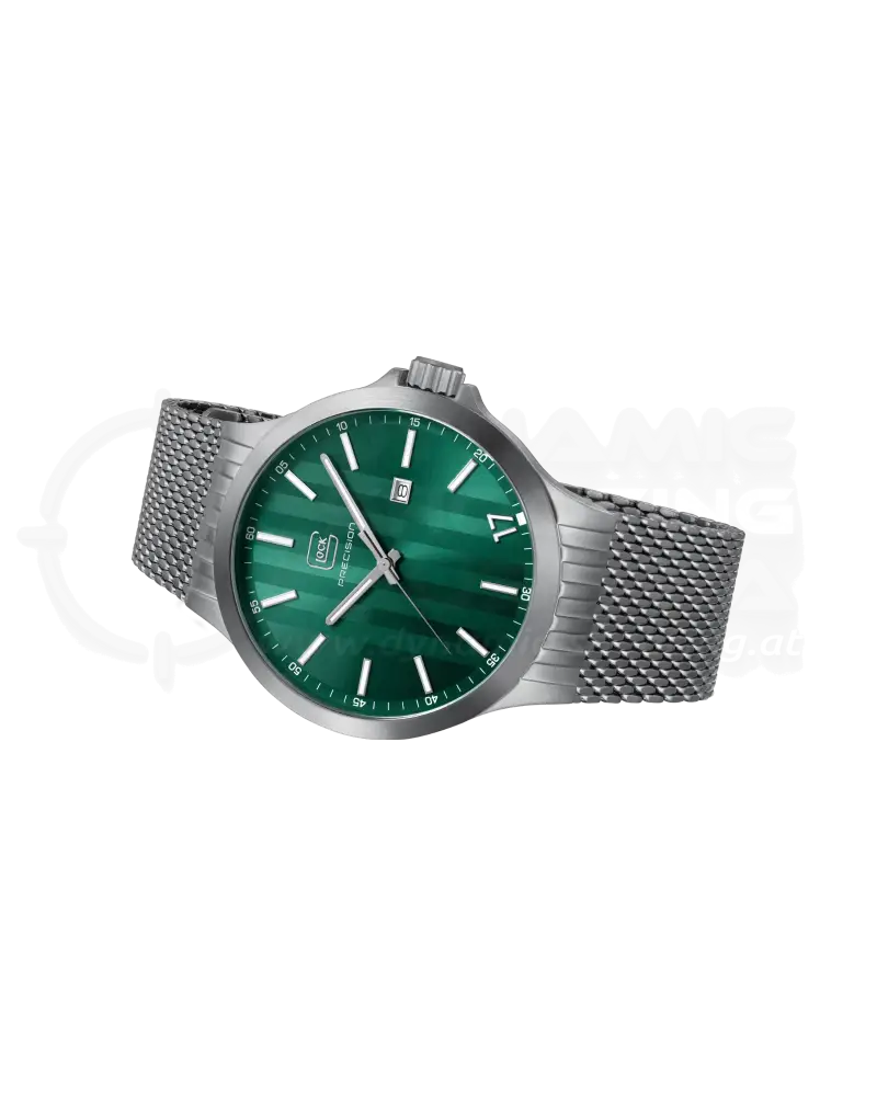 GLOCK sat GW-12-3-24, SREBRN (44mm)