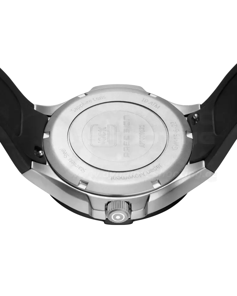 GLOCK sat GW-15-6-22, SREBRN (43mm)