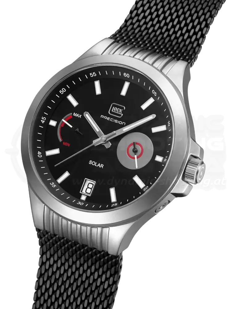 GLOCK sat GW-19-2-22, SREBRN (42mm)