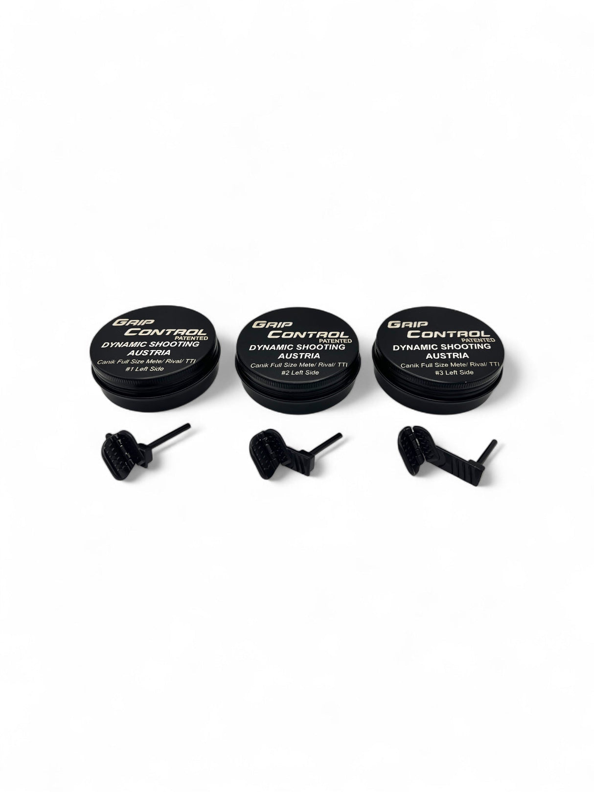 Grip Control faltbare Daumenauflage für Canik Full Size Pistolen wie Mete Rival und TTI