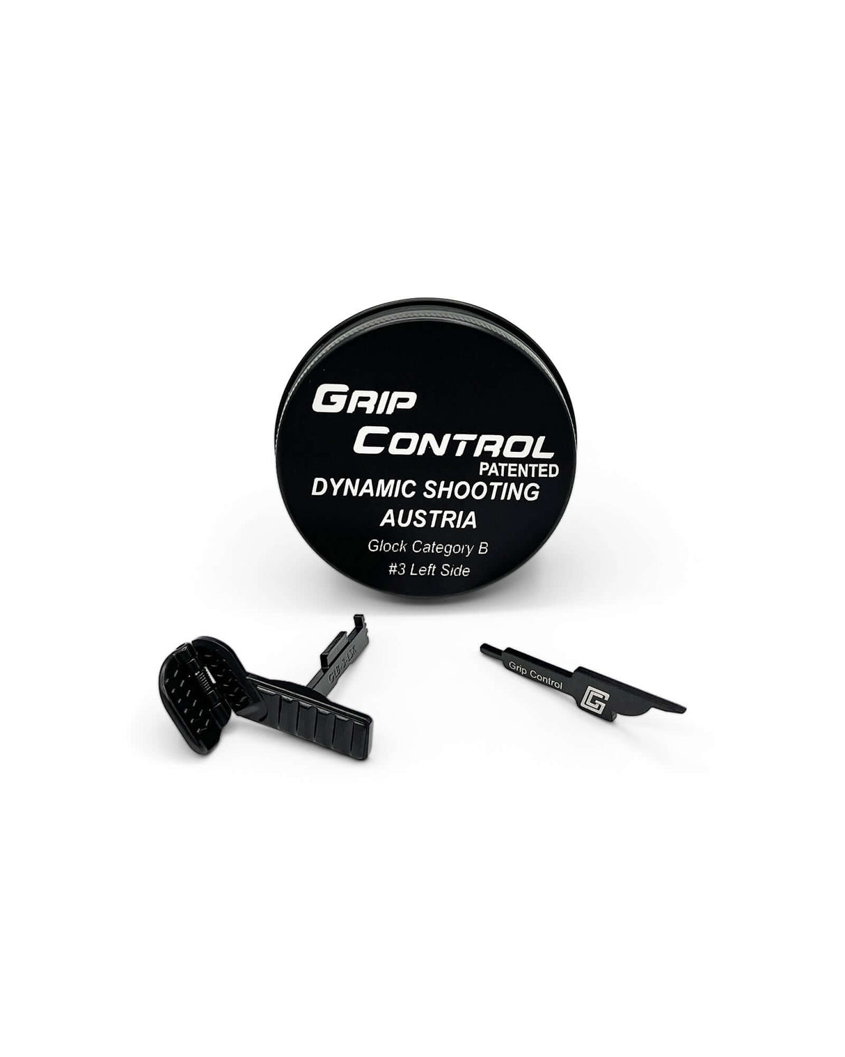 Grip Control Daumenauflage für Glock in Schwarz - Rechtshand-Ausführung