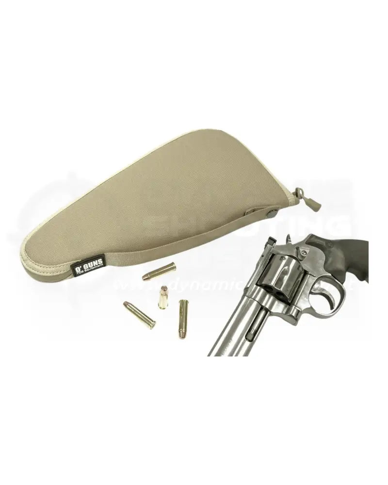 Pistolentasche von OGUNS - Gun Case für Pistolen und Revolver in Schwarz und Sandfarben