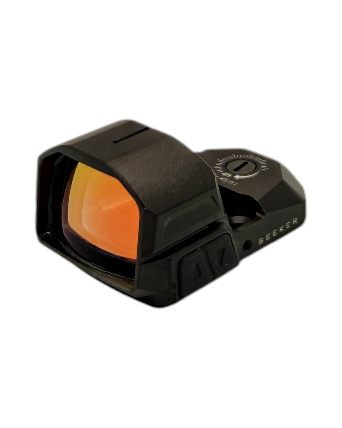 Hexion Tech Seeker Red Dot Sight - Rotpunktvisier Nahaufnahme Linse