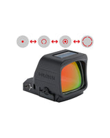 Holosun HS507 PROMAX umschaltbare PRS Absehen 2 MOA Punkt und 8 20 32 MOA Kreis