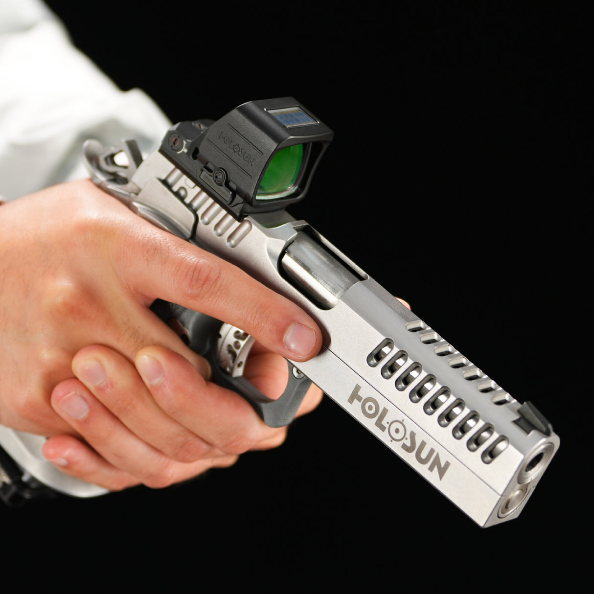 Holosun HS507 PROMAX Red Dot Sight Rotpunktvisier im Einsatz auf Sportpistole