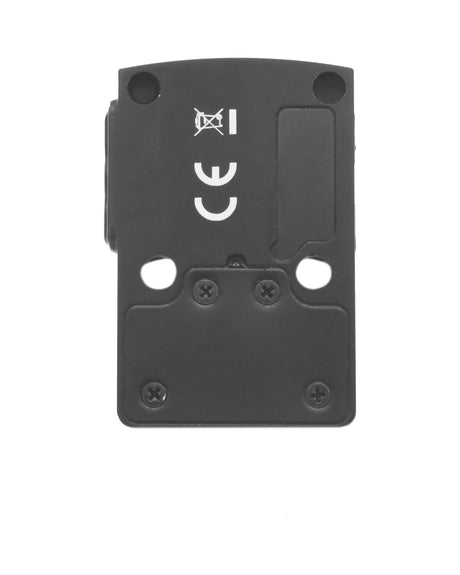 Holosun HS507C X3 Red Dot Unterseite mit Trijicon RMR Footprint