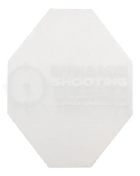 IPSC Target von Eemann Tech mit schwarz bemaltem Hardcover und weißer Wertungszonen für No Shoot Target