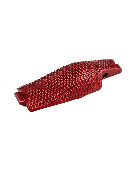 LOK Grips Aluminium Backstrap in Rot eloxiert für Walther PDP Compact und PPQ, CNC-gefräst