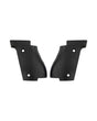 LOK Grips Checkered Griffschalen aus G10 mit Palm Swell Kontur für die Walther PDP Steel Frame in Schwarz