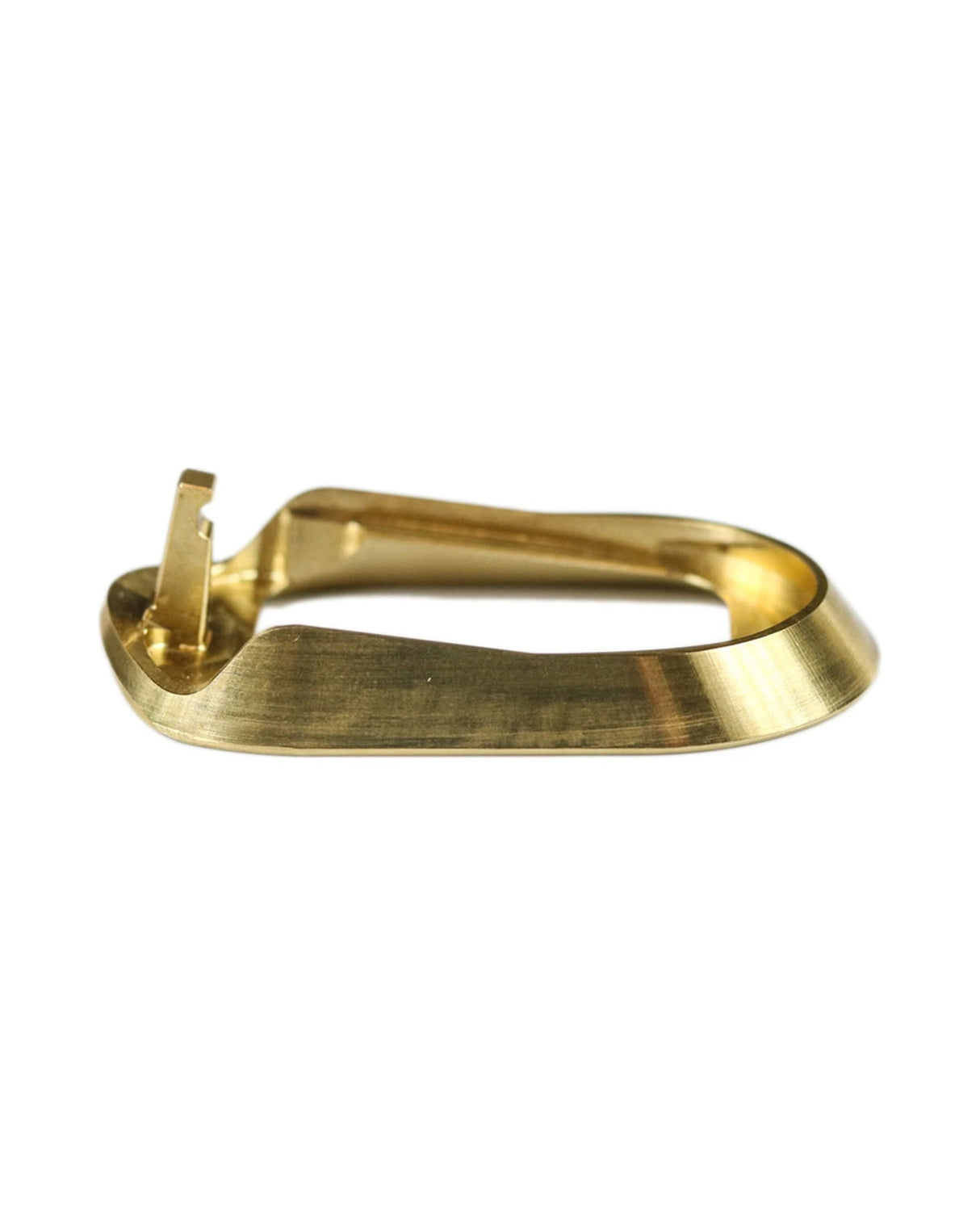LOK Grips Messing Magazintrichter Walther PDP F-Series, Raw Brass, Detailansicht