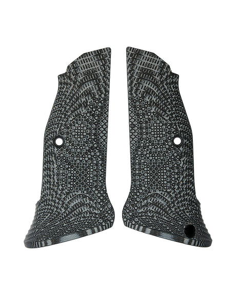 LOK Grips Palm Swell Veloce Target Griffschalen für CZ 75 / SP-01 - Grau/Schwarz