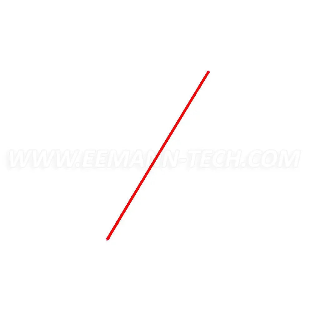 LPA Fiber Optic Rods Fiberglaseinsätze Rot