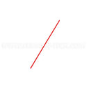 LPA Fiber Optic Rods Fiberglaseinsätze Rot