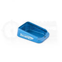 Toni System Aluminium Magazinboden für CZ 75 Tactical Sport Orange TS2 und Czechmate Pistolen in Blau