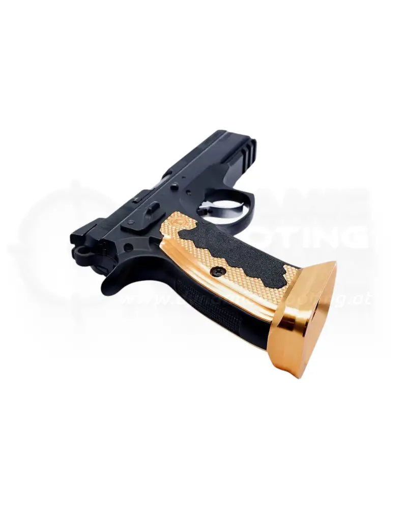 Messing Magazintrichter von Eemann Tech für die CZ 75 SP-01 Shadow