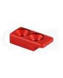 Toni System Oversized Mag Release für Glock Pistolen der Generation 4 und Generation 5 in Rot