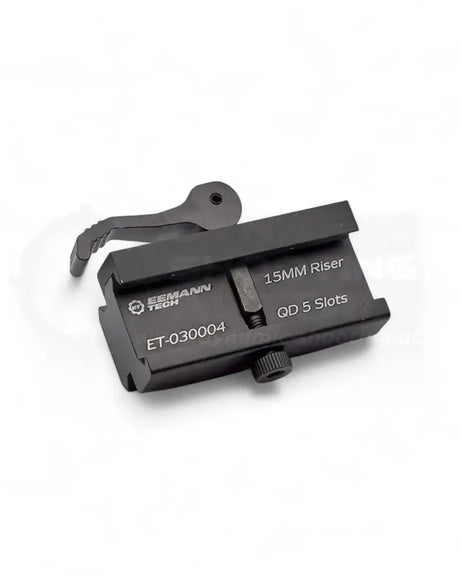 Picatinny Riser with Quick Release (15mm / 5 Slots)