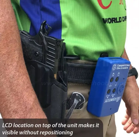 IPSC Shot Timer mit Clip für den IPSC Gürtel