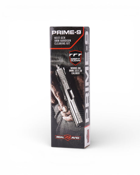 Real Avid Prime 9 Reinigungsset 9 mm in der Verpackung