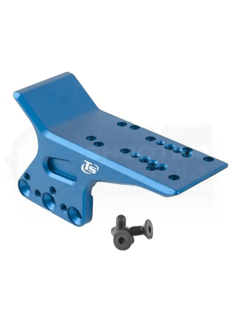 Seitenmontage von Toni System zur Montage von Rotpunkt Visieren auf einer CZ Tactical Sports Orange oder CZ TS 2 in Blau