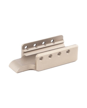Toni System Messing Frame Weight (Brass) für Glock Gen 3-5 in Messing – Seitenansicht