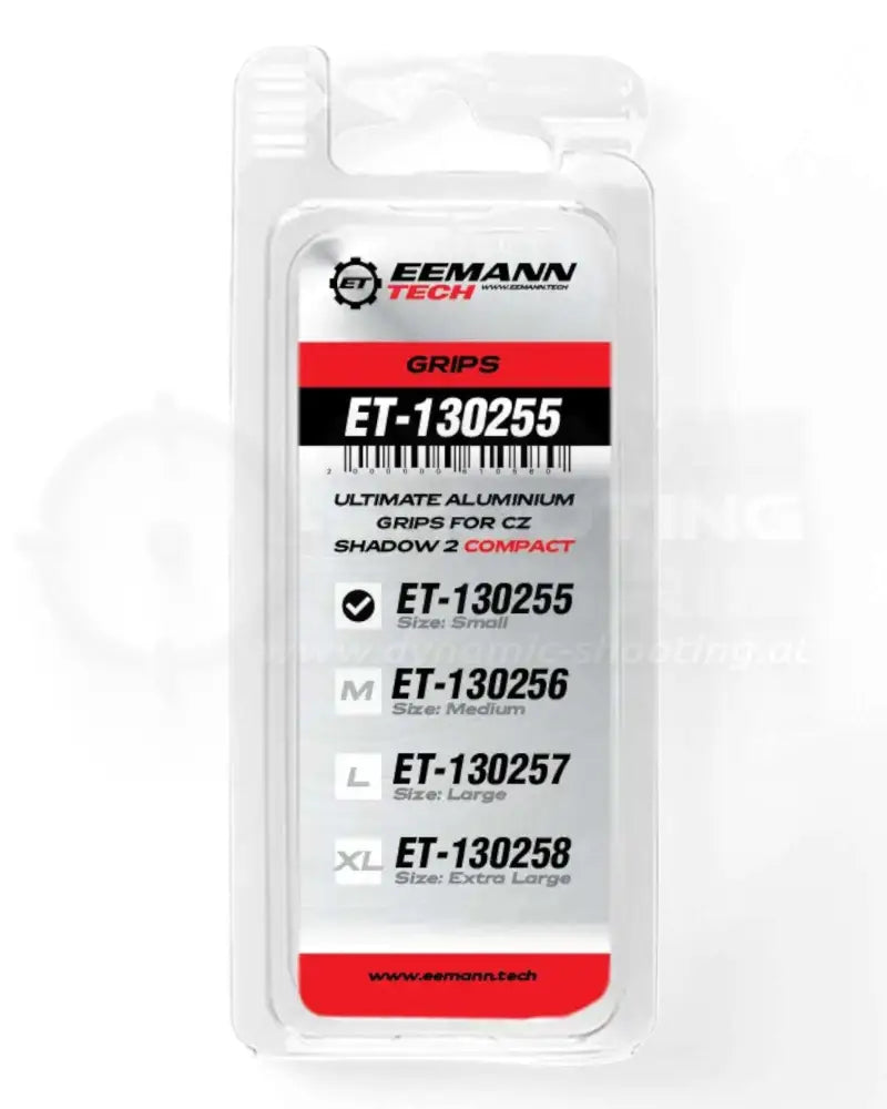 Aluminium Griffschalen von Eemann Tech für die CZ Shadow 2 Kompakt - die CZ Ultimate Grips in der Größe Small