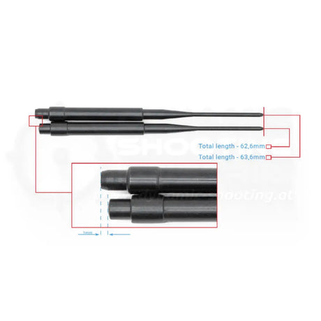 Verlängerter Schlagbolzen für CZ75, CZ SP01 und CZ Shadow 2